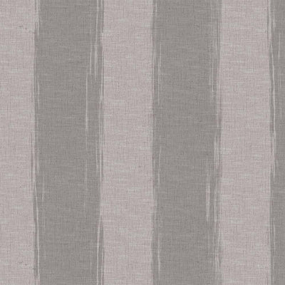 Wide Striped Wallpaper, Rich Textured Wallcovering, Traditional, Gray, Extra Large 114 sq ft Roll, Washable Wall Paper, Home Wall Decor - Adawall -Houston Wallpaper Store - Walcoverings, Curtains & Wall Panels