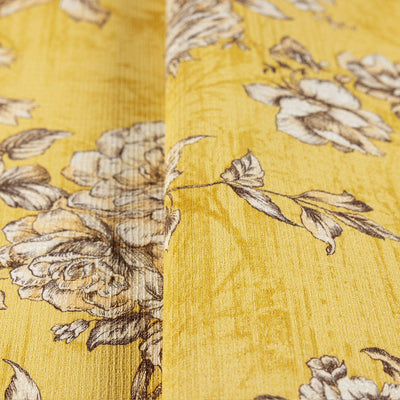 Yellow Elegant Chinoiserie Blossom Floral Wallpaper, Animal Print Birds Flowers Botanical Pattern - Adawall -Houston Wallpaper Store - Walcoverings, Curtains & Wall Panels